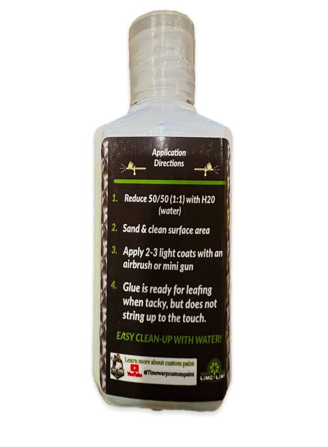 LiME LiNE Sprayable Sizing Glue, Automotive Grade Gold and Silver Leafing Adhesive - Image 2